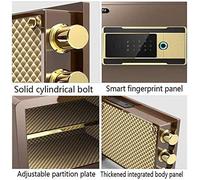 CLSDRZC Serratura Elettronica di Sicurezza Domestica ignifuga Impermeabile Piccola per armadietti Personali Domestici - con esclusione Meccanica, Serratura a Combinazione Digitale da Parete H