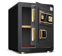 CLSDRZC, Serviti Impermeabili a Prova di incendi e Serrature, Digitale elettronico di Denaro, 38x333x45cm Biometric Fingerprint Home Acciaio, Display a LED, per Hotel per Ufficio per Home Office C