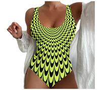 CLSDRZC Sexy Women's One-Piece Swimsuit, Push Up Swimwear, Women's Appearance Swimsuits, One Piece Swimsuit, Beach Bikinis for Women, Summer, Beach, Holiday