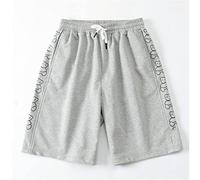 CLSDRZC Shorts Grigi Sumpi Estate Fuori da Un Uomo Indossa 5 Minuti di Pantaloni Che Vanno al Tempo Libero Pantaloni da Uomo Sottile Estate