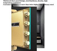 CLSDRZC Sicurezza Digitale Impermeabile ignifuga con Tastiera, Chiave di Blocco Password di deposito, Gioielli, deposito in Lega Domestica per Uso in Contanti in Ufficio Domestico