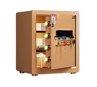 CLSDRZC Sicurezza, gabinetto, Gancio Chiave Integrato, Piastra di partizione Staccabile, a Doppio Allarme, Tavolo da Letto da 45 cm da Letto antifurto Muro di Password Elettronica