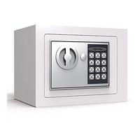 CLSDRZC Sicurezza, in Acciaio elettronico Small Digital Cash con Due Chiavi per Home Office, 23 * 17 * 17 cm