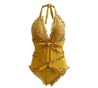 CLSDRZC Spring Swimsuit Women's Summer One-Piece Swimsuit Gathers Thinner Than Ginny, Fashionable Swimsuit
