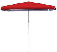 CLSDRZC Sun Parasol Parasols Wall-Mounted Patio with Metal Pole Outdoor Garden Yard Balcony Tilting Sunshade Umbrella, 8ft / 250cm