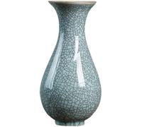 CLSDRZC Vase Celadon Dry Vase Living Room Coffee Table Desktop Flower Arrangement TV Cabinet Hydroponic Porcelain Bedside Table Decoration Crafts Flower Vases Decorative(C)