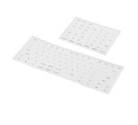 CLSSLVVBN Adesivi laterali compatibili con i tasti alti Cherry XDA DSA garantiscono una facile applicazione e una lunga durata. Adesivi laterali con caratteri per tastiere meccaniche.