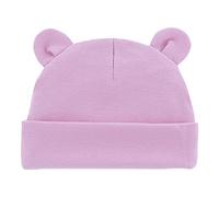 CLSSLVVBN Cappello da neonato Solid Keep Multi-funzionale Elastico Ragazze Ragazzo Cappelli Infant Bonnet Cappellini per bambini per la Primavera Inverno, Viola chiaro