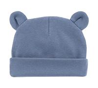 CLSSLVVBN Cappello da neonato Solid Keep Multi-funzionale Elastico Ragazze Ragazzo Cappelli Infant Bonnet Cappellini per bambini per la Primavera Inverno, Blu violaceo