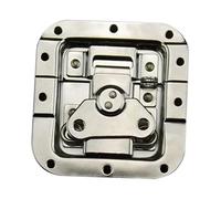 CLSSLVVBN Chiusura a Leva a Molla Chiusura Leva per Baule, Valigia, portautensili, Gancio Resistente, Gancio con Finitura Argento, Clip