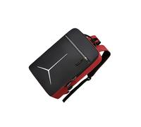 CLSSLVVBN Custodia impermeabile per accessori elettronici per computer Zaino per ampio spazio di archiviazione Zaino per laptop e notebook da 6 pollici con porta USB per, Rosso, 45x31x14cm