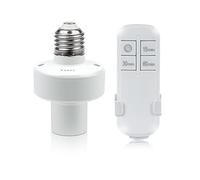 CLSSLVVBN E26 E27 Portalampada Telecomando senza fili Base per illuminazione Presa con adattatore per portalampada timer Accessorio per la casa, 220V