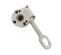 CLSSLVVBN Ingranaggio di trasmissione manuale per tenda da sole con vite senza fine di qualità, facile da installare con componenti in lega alluminio leggera, accessori per tenda sole in lega