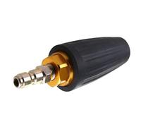 CLSSLVVBN La tecnologia avanzata a 360 gradi con punte rotanti utilizza un potente getto d'acqua per la massima pulizia di superfici piane come vialetti e cortili. Ruota ad velocità per aumentare