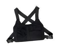 CLSSLVVBN Marsupio alla moda con imbracatura per il petto, tracolla leggera per ciclismo, escursionismo e street style, aggiunge personalità all'outfit mantenendo al sicuro i propri effetti personali.