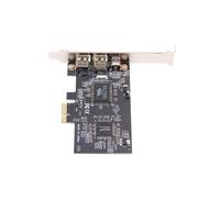 CLSSLVVBN Migliora Le Prestazioni del Computer con la Scheda PCI-E con connettore PCI-E e 3 Porte Esterne Che consentono velocità di trasferimento Elevate Fino a 400 Mbps Mini Connector