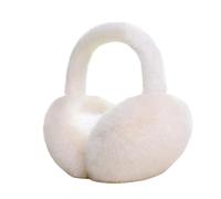 CLSSLVVBN Paraorecchie invernali da donna S Paraorecchie pieghevoli in peluche Pelliccia sintetica Paraorecchie caldi regolabili per il tempo freddo Peluche Soffice orecchio invernale, UN