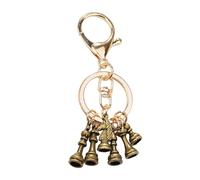 CLSSLVVBN Portachiavi divertente e compatto, regalo per papà, figlia e marito, elegante ricordo per bambini, abbastanza compatto da stare in qualsiasi tasca o borsa. Non può essere usato come