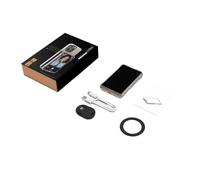 CLSSLVVBN Schermo della fotocamera posteriore magnetica per trasmissione vlog in diretta. Premere a lungo il pulsante di rotazione per specchiare l'immagine corrente. Lega di alluminio.