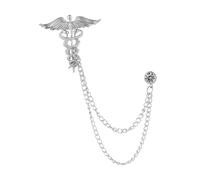 CLSSLVVBN Spilla classica da uomo, spilla con ala d'angelo, da bavero uomo, distintivo per celebrazione di matrimonio, elegante, adatta anche per borsa e cappello. Il matrimonio è un