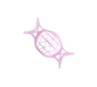 CLSSLVVBN Supporto per maschera in silicone 3D, proteggi il rossetto per maschera fresca, più spazio, riutilizzabile, rosa