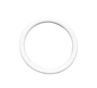 CLSSLVVBN Uomo Donna Bracciale Universale in Silicone Braccialetti Braccialetti Regali Gioielli Bracciale Accessorio Anniversario Lavoro Quotidiano, Bianco