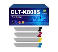 CLT-K808S CLT-C808S CLT-Y808S CLT-M808S Cartucce Di Toner Compatibili Con Le Stampanti Per Samsung MultiXpress X4300LX X4250LX X4220RX, Toner Ad Alta Capacità,4 colors-1 Set