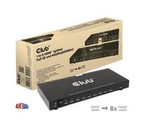 Club 3D 1 to 8 Hdmi Splitter Full 3D and 4K60Hz Kvm switch 8-port CSV-1383
