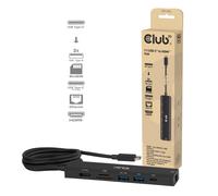Club 3D 7-1 USB-C to HDMI Hub 4K60Hz PD3.1 140W 1m/3.28ft Corsa 1 Gbps CSV-2555