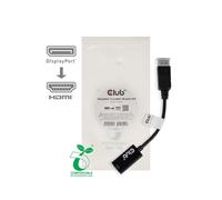 Club-3d Cac2070 Displayport To Hdmi Adapter Nero