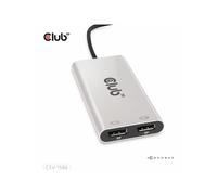 Club 3D Adapter Thunderbolt 3> Displayport 1.2 Adattatore CSV-1586
