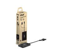 Club 3D CSV-1475 - Splitter Video USB Type-C (con Adattatore USB Type-A) a Doppio HDMI (4K60Hz) con DisplayLink®