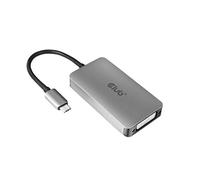 CLUB3D cac-1510 USB C DVI-D Dual link Grigio