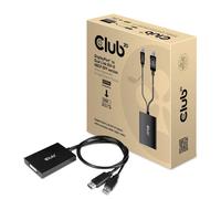 Club 3D CAC-1010-A - Adattatore Attivo da DisplayPort a DVI-D HDCP off per Displ