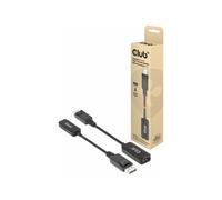 Club 3D CAC-1088 0,21 m DisplayPort HDMI Maschio Femmina Dritto DisplayPort™1.4