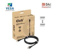 Club3D Cavo Certificato CAC-1093 DisplayPort™ 2.1 DP54™ VESA® 8K120Hz 3m