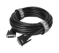 Club 3D CAC-1220 10 m DVI-D DVI-D Maschio Maschio Nero Dual Link (24+1) Cable