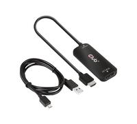 Club 3D CAC-1335 1 m HDMI + USB DisplayPort Maschio Femmina Dritto Micro USB to