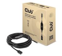 Club 3D CAC-1538 USB Gen1 Type-C to Type-A Active Adapter Cable 5Gbps Male/B 10