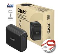 Club 3D Ladegerät 1xUSB Typ C PD 100W GaN retail Caricabatteria CAC-1908EU