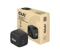 Club 3D CAC-1909EU Interno AC 20 V Nero Travel Charger PPS 45W GAN technology