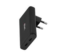 Club 3D CAC-1935 USB-C® - Caricatore slim a 2 porte, 65 W