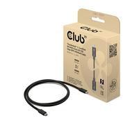 Club 3D CAC-2501 Thunderbolt™ 5 Cavo 8K240Hz 80/120Gbps EPR 240Watt M/M 1m