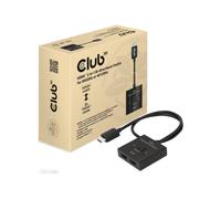 Club 3D CSV-1384 2-port Kvm switch Ingresso video Hdmi 2-in-1 Bi-directional