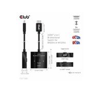 Club 3D CSV-1384 45 g 2 g 10 g 225 g 8473 3020 HDMI 2-in-1 Bi-directional Switch