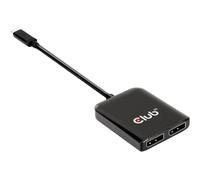 Club 3D CSV-1555 1,5 m USB tipo-C 2 x DisplayPort Maschio Femmina 60 Hz USB3.2