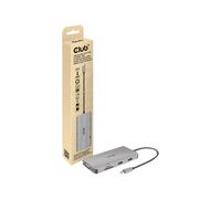 CLUB3D CSV-1594 Docking station USB 3.2 Gen 1 (3.1 Gen 1) Type-C Nero, Grigio - Nouvo