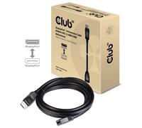 Club 3D DisplayPort 1.4 Extension Cable 8K60Hz DSC1.2 HBR3 HDR Bidirectional Mal