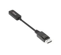 Club 3D DisplayPort1.4 to HDMI 4K120Hz/8K60Hz HDR Active Adapter M/F - 0.21 m - DisplayPort - HDMI - Male - Female - Straight