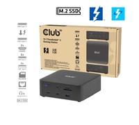 Club 3D Dockingstation 13-1 Thunderbolt 5 M.2 Ssd 2x HDMI La CSV-2562